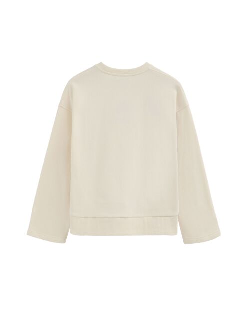 Sudadera Sophie de algodón crudo
