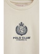 Sweat-shirt en coton Sophie écru
