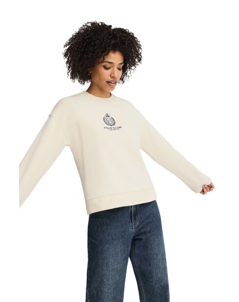 Sudadera Sophie de algodón crudo
