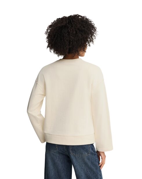 Sudadera Sophie de algodón crudo