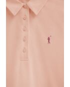 Polo de algodón de manga corta Anaïs makeup