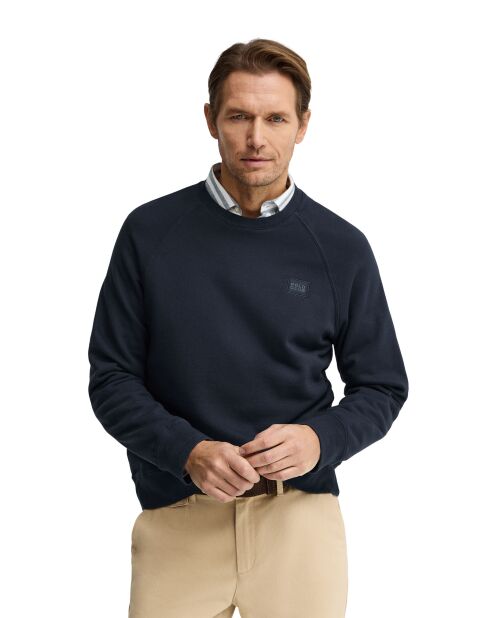 Felpa Evariste in cotone blu