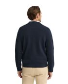 Felpa Evariste in cotone blu