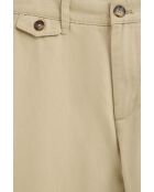 Beige katoenen chinobroek Sean