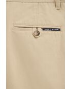 Beige katoenen chinobroek Sean