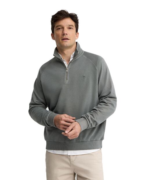 Sweat-shirt en coton Constant asphalt