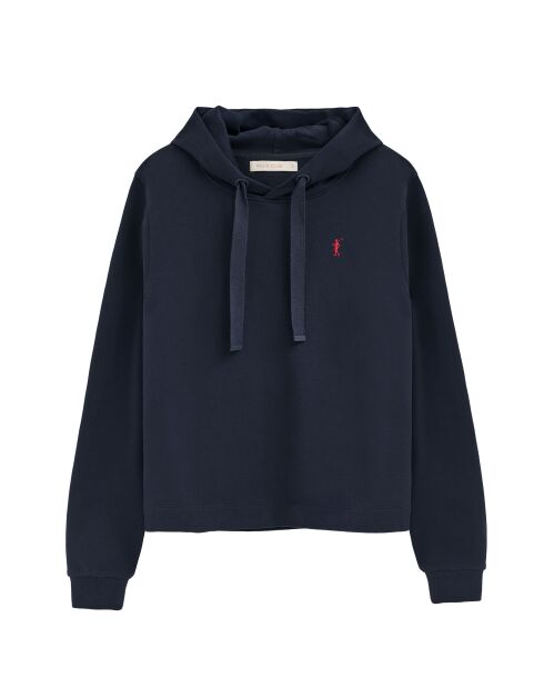 Sweat-shirt en coton Mélissa navy