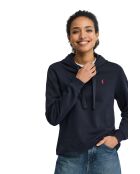 Sweat-shirt en coton Mélissa navy