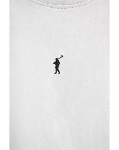 Canotta Laure in cotone bianco