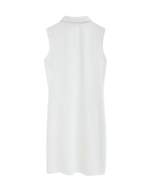 Weißes Baumwollkleid Adeline