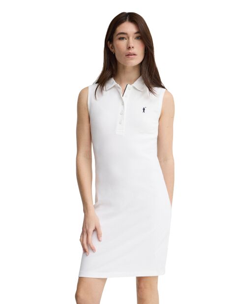 Weißes Baumwollkleid Adeline