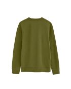 Felpa Yves moss in cotone