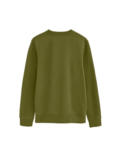 Felpa Yves moss in cotone