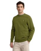 Felpa Yves moss in cotone