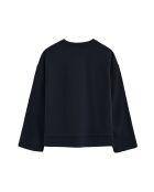 Sweat-shirt en coton Stéphanie navy