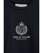 Sweat-shirt en coton Stéphanie navy