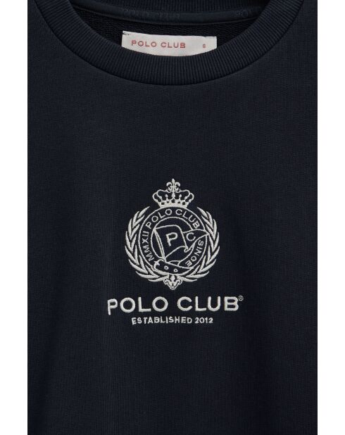 Sweat-shirt en coton Stéphanie navy