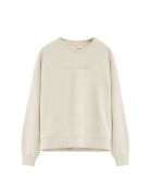 Sweat-shirt en coton Sarah écru