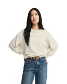 Sweat-shirt en coton Sarah écru