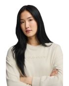 Sweat-shirt en coton Sarah écru