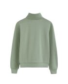 Sweat-shirt en coton Noémie pale green