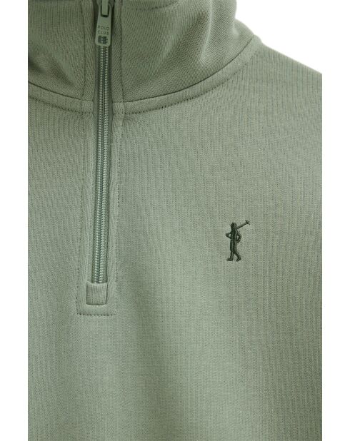 Sweat-shirt en coton Noémie pale green