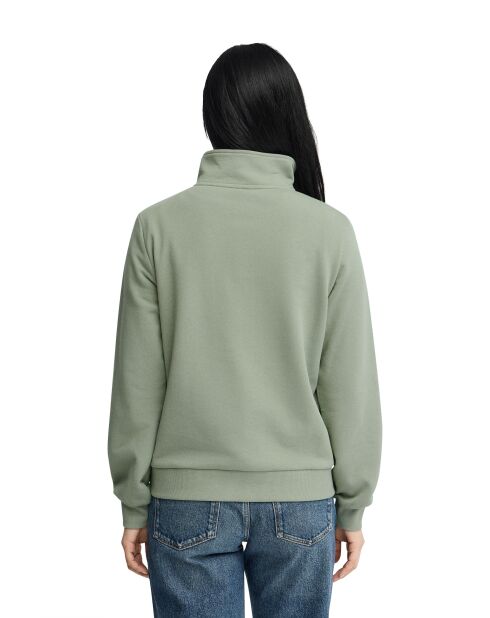 Sweat-shirt en coton Noémie pale green