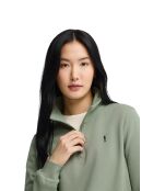 Sweat-shirt en coton Noémie pale green