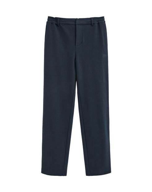 Marineblauwe katoenen joggingbroek Antonio
