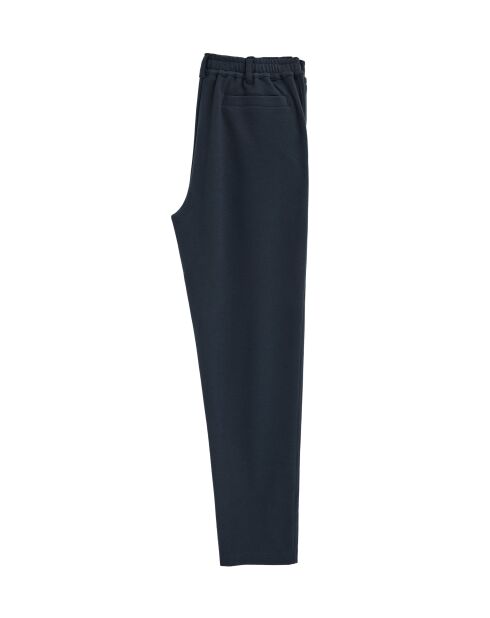 Marineblauwe katoenen joggingbroek Antonio