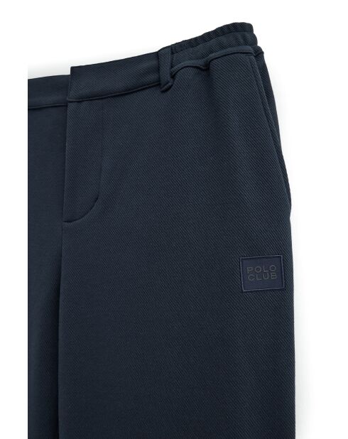 Marineblauwe katoenen joggingbroek Antonio