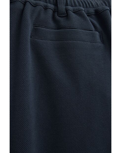 Marineblauwe katoenen joggingbroek Antonio