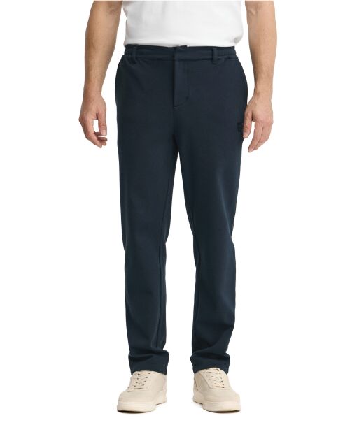 Marineblauwe katoenen joggingbroek Antonio