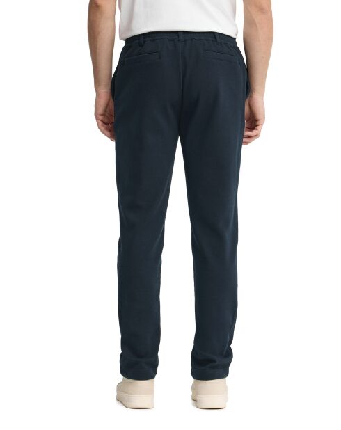 Marineblauwe katoenen joggingbroek Antonio