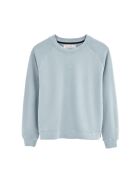 Sweat-shirt en coton Pauline baby blue