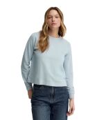 Sweat-shirt en coton Pauline baby blue