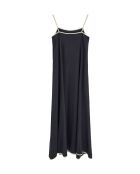 Robe en lin Carla navy