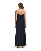 Robe en lin Carla navy