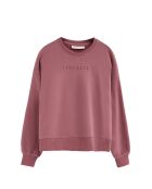 Sweatshirt Solène aus Baumwolle in Altrosa
