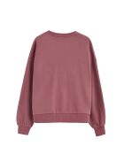 Sweatshirt Solène aus Baumwolle in Altrosa