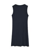 Marineblaues Baumwollkleid Celia