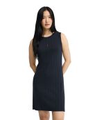 Marineblaues Baumwollkleid Celia