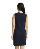 Marineblaues Baumwollkleid Celia