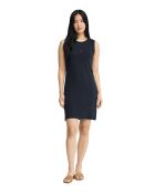 Marineblaues Baumwollkleid Celia