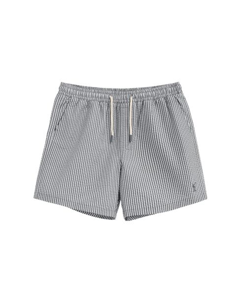 Pantaloncini da bagno Marco grigi-bianchi