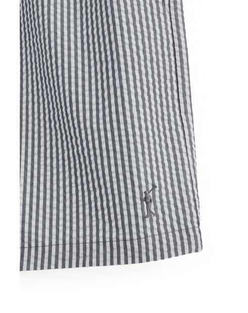 Pantaloncini da bagno Marco grigi-bianchi