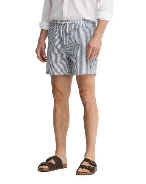 Pantaloncini da bagno Marco grigi-bianchi