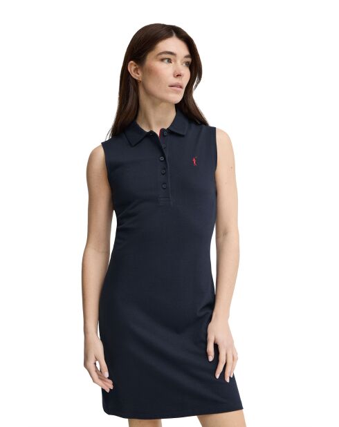 Robe en coton Abigail navy