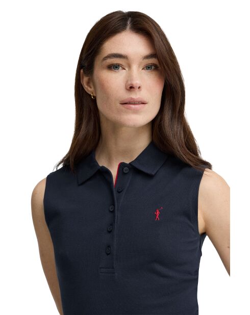 Robe en coton Abigail navy