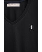 Set aus 2 mehrfarbigen Josephine Kurzarm-T-Shirts aus Baumwolle